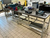 Rvs werktafel