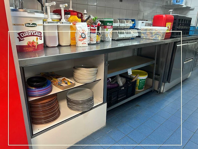 Rvs werktafel - afbeelding 1 van  7
