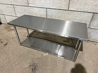 Rvs werktafel