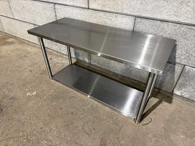 Rvs werktafel - afbeelding 1 van  5