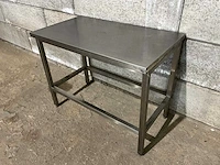 Rvs werktafel