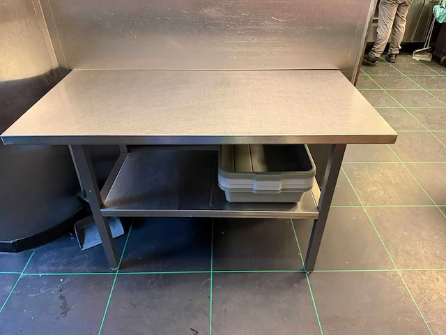 Rvs werktafel - afbeelding 2 van  3