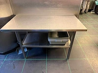 Rvs werktafel - afbeelding 2 van  3