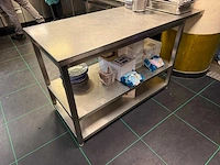 Rvs werktafel