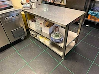 Rvs werktafel - afbeelding 2 van  3