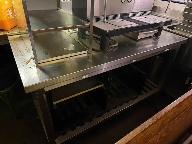 Rvs werktafel - afbeelding 4 van  4