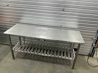 Rvs werktafel - afbeelding 3 van  5