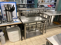 Rvs werktafel - afbeelding 1 van  5