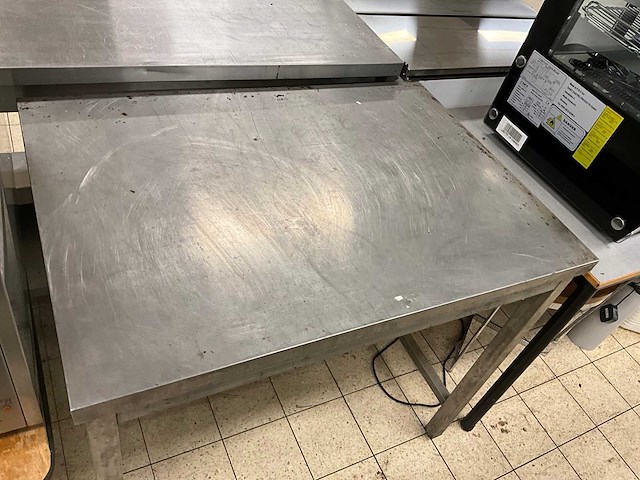 Rvs werktafel - afbeelding 3 van  4
