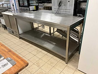 Rvs werktafel - afbeelding 1 van  5