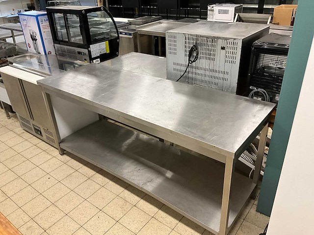 Rvs werktafel - afbeelding 3 van  5