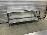 Rvs werktafel - afbeelding 1 van  6
