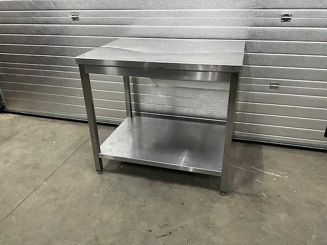 Rvs werktafel - afbeelding 1 van  4