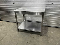 Rvs werktafel - afbeelding 1 van  4