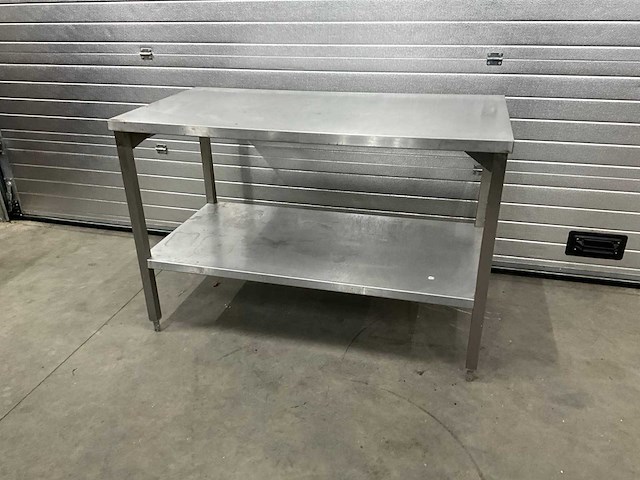 Rvs werktafel - afbeelding 1 van  4
