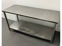 Rvs werktafel - afbeelding 1 van  3