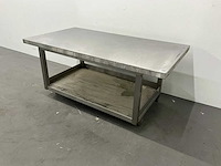 Rvs werktafel - afbeelding 1 van  4