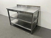 Rvs werktafel - afbeelding 1 van  4