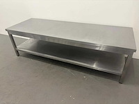 Rvs werktafel - afbeelding 1 van  4