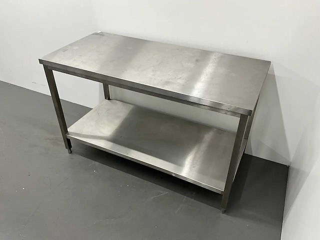 Rvs werktafel - afbeelding 1 van  2
