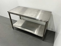 Rvs werktafel - afbeelding 1 van  2