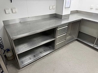 Rvs werktafel - afbeelding 1 van  6