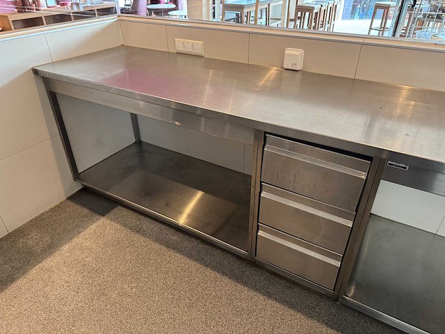 Rvs werktafel - afbeelding 3 van  6
