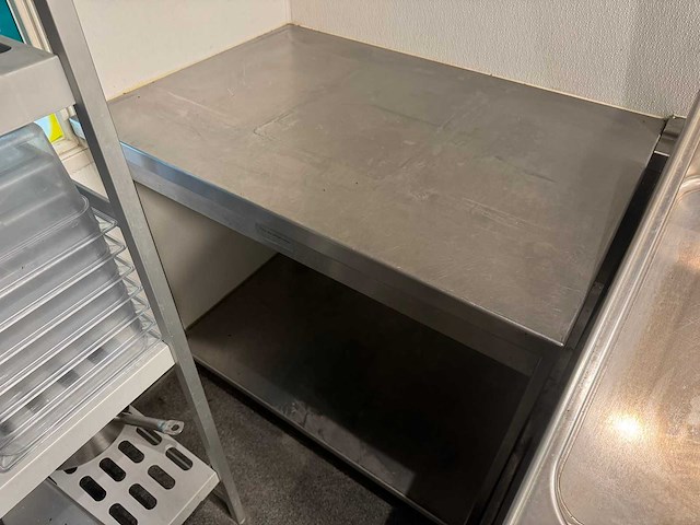 Rvs werktafel - afbeelding 1 van  4