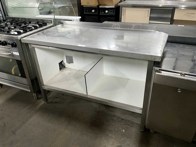 Rvs werktafel - afbeelding 1 van  5