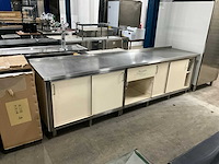 Rvs werktafel - afbeelding 1 van  5