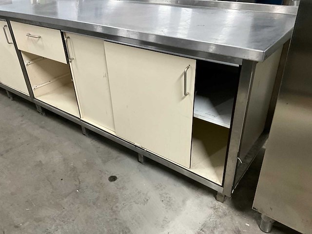 Rvs werktafel - afbeelding 3 van  5
