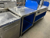 Rvs werktafel - afbeelding 1 van  3