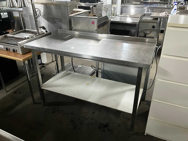 Rvs werktafel - afbeelding 1 van  5