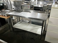 Rvs werktafel - afbeelding 1 van  5