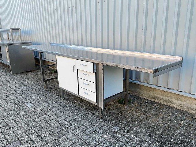 Rvs werktafel - afbeelding 2 van  10