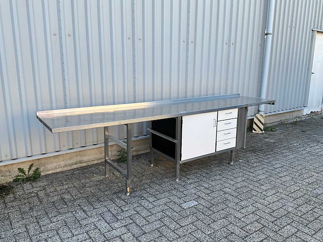 Rvs werktafel - afbeelding 1 van  10