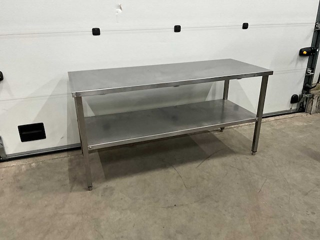 Rvs werktafel - afbeelding 1 van  4