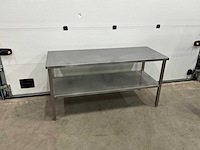Rvs werktafel - afbeelding 2 van  4