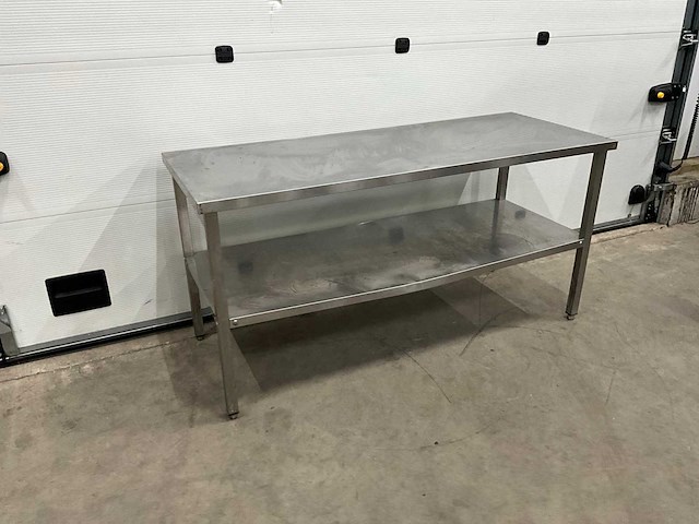 Rvs werktafel - afbeelding 1 van  6