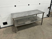 Rvs werktafel - afbeelding 2 van  6