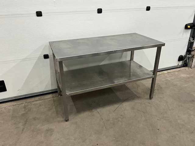Rvs werktafel - afbeelding 1 van  5