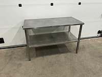 Rvs werktafel - afbeelding 2 van  5