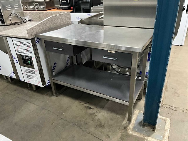 Rvs werktafel - afbeelding 1 van  6