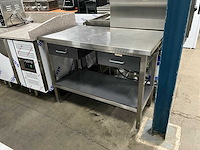 Rvs werktafel - afbeelding 1 van  6