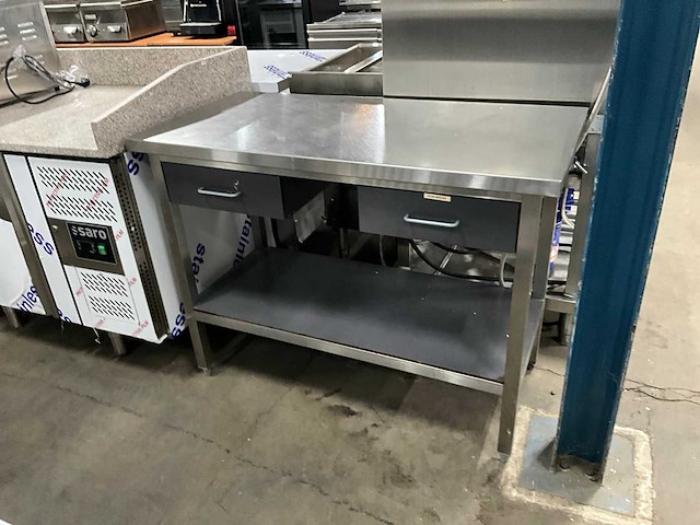 Rvs werktafel - afbeelding 2 van  6