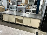Rvs werktafel