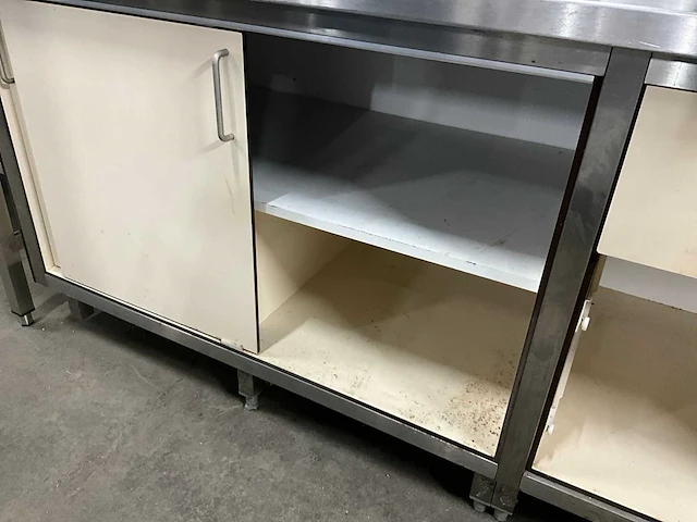 Rvs werktafel - afbeelding 7 van  8