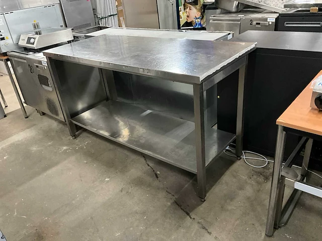 Rvs werktafel - afbeelding 1 van  4