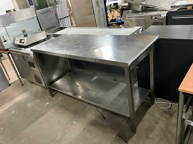 Rvs werktafel - afbeelding 2 van  4