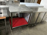 Rvs werktafel